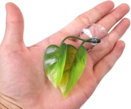 Betta Fish Leaf Hammock Simulating The Natural Habitat for Betta Spawning Breeding Resting Bed Aquarium Decoration