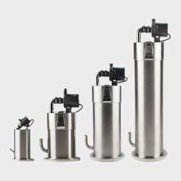 304 Stainless Steel Filter Barrel with Water Pump for Plant Aquarium Fish Tank