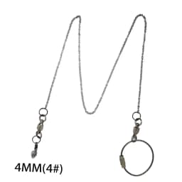 Dr.DC Bord Stainless Steel Chain Parrot Anti-flying Traction Rope Bird Feet Bracelet Alloy Foot Ring Pet Bird Travel Supplies