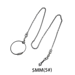 Dr.DC Bord Stainless Steel Chain Parrot Anti-flying Traction Rope Bird Feet Bracelet Alloy Foot Ring Pet Bird Travel Supplies
