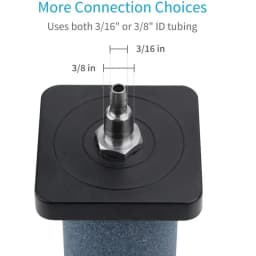 Aquarium Air Stone Cylinder Bubble Diffuser Release Tool for Fish Tank Oxygen Pump Outdoor Pond Circulation System Accessories