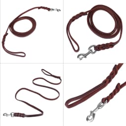 3Types Pet Dog Leash Safety Rope Cowhide and Leather Belt For Walking Running Training Dog Training Leash Dog Walking Rope