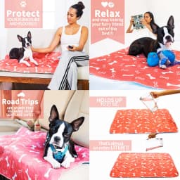 Washable Pee Pads for Dogs Winter Large Reusable Puppy Pet Training Floor Mats Absorbent Leakproof Whelping Potty and Crate Use