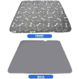 Washable Pee Pads for Dogs Winter Large Reusable Puppy Pet Training Floor Mats Absorbent Leakproof Whelping Potty and Crate Use
