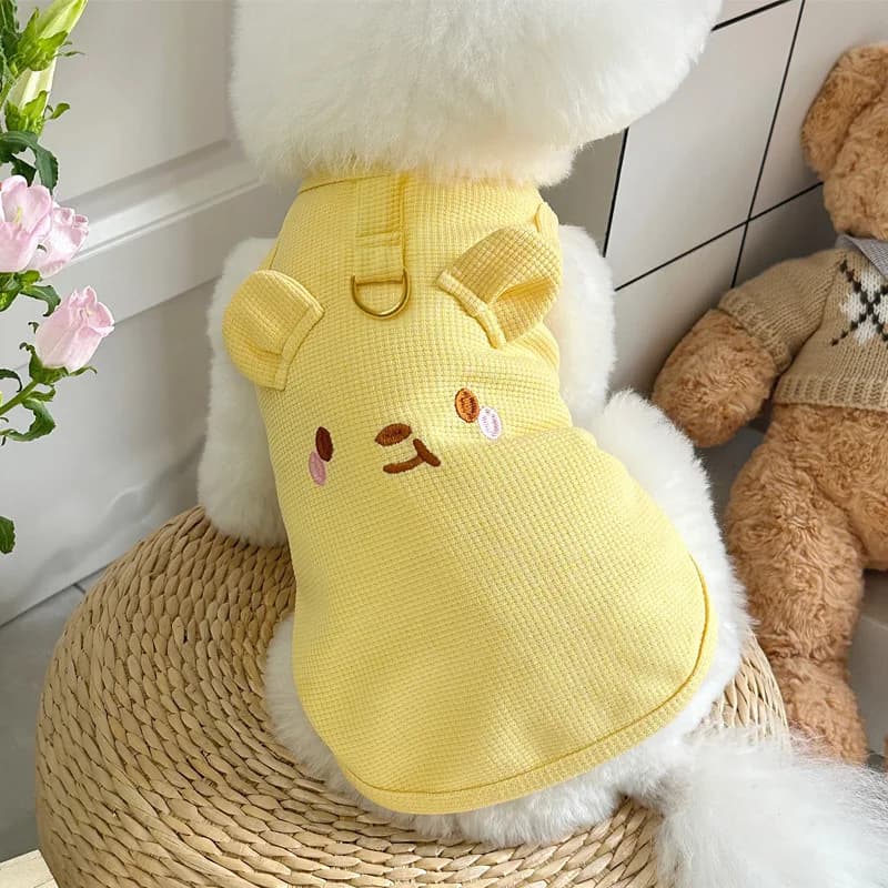 Dog Clothes for Small Dogs Thin Cute Dog Vest Puppy Clothes Breathable Chihuahua Clothes Cat Vest Pet Supplies