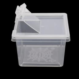 5 Pcs Insect Reptile Spider Hatching Container Frog Breeding Box Suitable For Scorpion Centipede Horned Frog Larvae Breeding Box