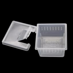 5 Pcs Insect Reptile Spider Hatching Container Frog Breeding Box Suitable For Scorpion Centipede Horned Frog Larvae Breeding Box