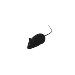 Rubber Cat Toy New Sound Mouse Model Kitten Interactive Toy Playing Teasing Plush Cat Teaser Toy Pet