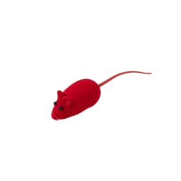 Rubber Cat Toy New Sound Mouse Model Kitten Interactive Toy Playing Teasing Plush Cat Teaser Toy Pet