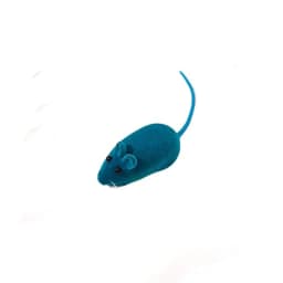 Rubber Cat Toy New Sound Mouse Model Kitten Interactive Toy Playing Teasing Plush Cat Teaser Toy Pet