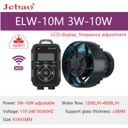 2024 jebao WIFI Wave Pump ELW Aquarium Water Pump Filter Fish Tank Ultra Quiet Operation Pump With WIFI Wireless Support