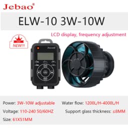 2024 jebao WIFI Wave Pump ELW Aquarium Water Pump Filter Fish Tank Ultra Quiet Operation Pump With WIFI Wireless Support
