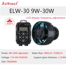 2024 jebao WIFI Wave Pump ELW Aquarium Water Pump Filter Fish Tank Ultra Quiet Operation Pump With WIFI Wireless Support