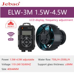 2024 jebao WIFI Wave Pump ELW Aquarium Water Pump Filter Fish Tank Ultra Quiet Operation Pump With WIFI Wireless Support