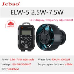 2024 jebao WIFI Wave Pump ELW Aquarium Water Pump Filter Fish Tank Ultra Quiet Operation Pump With WIFI Wireless Support