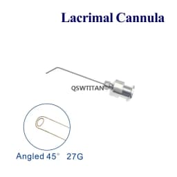 Ophthalmic Air Injection Cannula Lacrimal Viscoelastic Stainless Steel Ophthalmic pet Instrument Eye Surgical Instruments