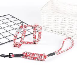 Cat Dog Collar Harness Leash Adjustable Pet Traction Cat Kitten Halter Collar Cats Products Pet Harness Belt Cat Supplies