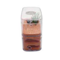 Highly Moisturizing Ant Farm Plaster Ant Nest Insect Box with Workshop Pet Anthill Castle Natural Ecological Ant House 12*6*10cm
