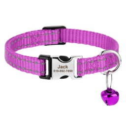 Personalized Cat ID Collar Anti-lost Puppy Cats Name Collars Custom Pet ID Name Tag Collars For Small Dogs Cats Bell Accessories