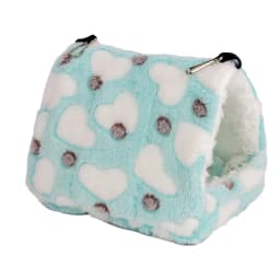 Random Color Cute Hamster House Winter Thickening Warm Soft Beds Small Animal Nest for Hamster Rabbit Squirrel Pet Mini Cage
