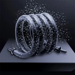 Aquarium Air Pump Oxygen Air Bubble Tube Aerator for Fish Tank Waterscape Bendable Air Stone Pipe Strip Diffuser Accessories
