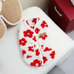 Fashion Sphynx Cat Sweater Cardigan for Cats Gotas Winter Warm Pet Fleece Clothes Garfield Katten Dog Jackets Mascotas Clothing