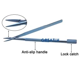 Blade Holder Stainless Steel/Titanium Blade Holder Surgical Blade Needle Holder Ophthalmic Surgical Instrument
