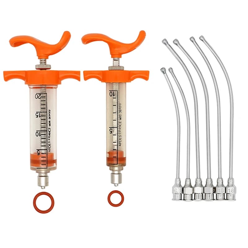 10mlML 20ML Bird Feeding Syringe Rearing Crop Needle Medication Tube Cage Birds Mice Parrot Fledgling Feeding Syringe Feed Tool