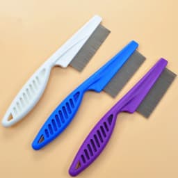 Home Pet Animal Care Comb Protect Flea Comb for Cat Dog Pet Stainless Steel Comfort Flea Hair Grooming Comb