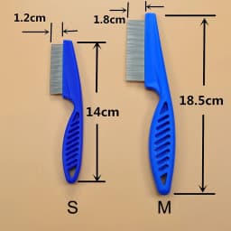 Home Pet Animal Care Comb Protect Flea Comb for Cat Dog Pet Stainless Steel Comfort Flea Hair Grooming Comb