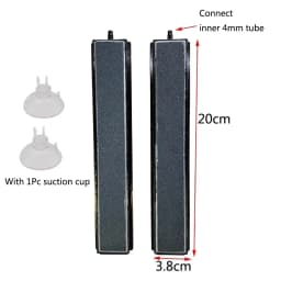 10/20/30cm Nano Air Pump Sand Stone Aquarium Oxygen Pump Fresh Air Stone Nano Bubble Bar Aquarium Fish Tank Aerator Pump Tools