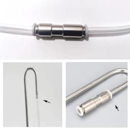 1 Stainless Steel Check Valve for CO2, Carbon Dioxide Diffuser to Prevent Gas Backflow, Check Valve Fitting 4X6mm