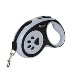 3m 5m Dog Paw Design Leash For Small Medium Large Dogs Outdoor Walking Puppy Strong Retractable Nylon Rope Yorkies Pet Supplies