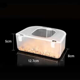 Bird Food Box Bird Water Tank Box Birds Parakeet Indoor Bird Feeder Bird Feeders For Cage