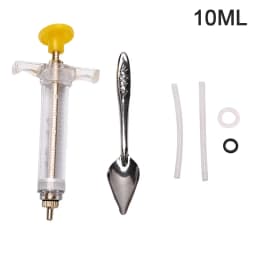 1PC 10/20ml Parrot Feeding Syringe Hose Parrots Bird Feeders Syringe High Quality Bird Feeder Balcony Syringe Hose Needle