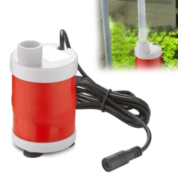 DC12V 20W Submersible Water Pump High Lift 20FT Fountain Pump High Flow Brushless DC Pump for Home Pond Fish Tank Fountain