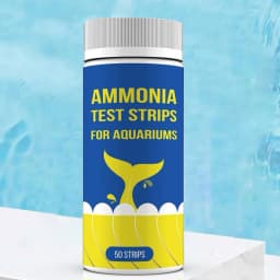 50Pc Ammonia Nitrogen Quick Water Quality Test Strips Paper Kit For Freshwater Saltwater Aquarium For Aquarium Professional