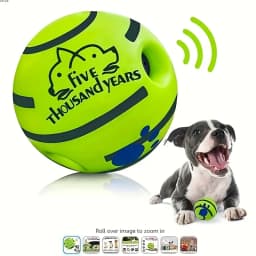 Squeaky Giggle Wobble Ball - Durable, Interactive Chew Toy for All Dog Breeds with Entertaining Sounds