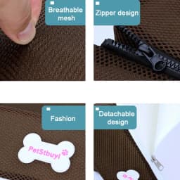 Hot Dog House Dog Stairs Pet 2/3 Steps Stairs for Small Dog Cat Pet Ramp Ladder Anti-slip Removable Dogs Bed Stairs Pet Supplies