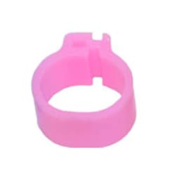 100Pcs 10mm Birds Pigeon Foot Rings Small Poultry Foot Ring 10 Colors Plastic Dove Clip Quail Pigeon Foot Ring Pet Bird Supplies