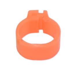 100Pcs 10mm Birds Pigeon Foot Rings Small Poultry Foot Ring 10 Colors Plastic Dove Clip Quail Pigeon Foot Ring Pet Bird Supplies
