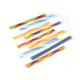 Cat Toys Colorful Spring Hose Kitten Grinding Claw Telescopic Spring Chew Toy Pet Interactive Training Chase Toys Pet Supplies