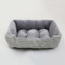 Bed for Dog Cat Pet Square Plush Kennel Medium Small Dog Sofa Bed Cushion Pet Calming Dog Bed House Pet Supplies Winter