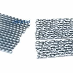 17pcs/set Stainless Steel Drill Bits Orthopedics Surgery Tool 0.8mm-4.8mm Autoclavable Drill Bits veterinary Pet 115mm Long