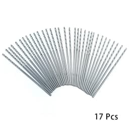 17pcs/set Stainless Steel Drill Bits Orthopedics Surgery Tool 0.8mm-4.8mm Autoclavable Drill Bits veterinary Pet 115mm Long