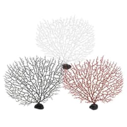 Aquarium Plants Decoration Tree Shape Plastic Resin Coral Fishing Tank Landscaping Omanments