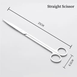 Aquarium Accessories Hard Stainless Steel Aquarium Tool Scissor Tweezers Plants Wave Scissors Fish Tank Shovels Cleaner Supplies