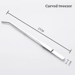 Aquarium Accessories Hard Stainless Steel Aquarium Tool Scissor Tweezers Plants Wave Scissors Fish Tank Shovels Cleaner Supplies