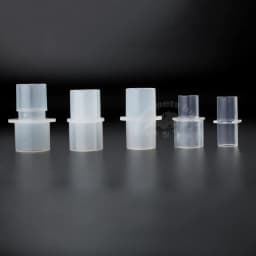 50pcs/100pcs Anesthesia Hose Connector Breathing Circuit Corrugated Tube L-Shaped Y-Shaped Connector Straight Connection Adapter