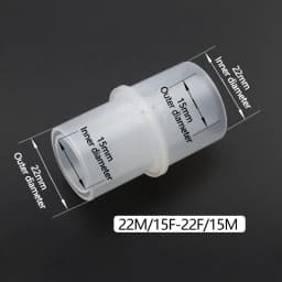 50pcs/100pcs Anesthesia Hose Connector Breathing Circuit Corrugated Tube L-Shaped Y-Shaped Connector Straight Connection Adapter